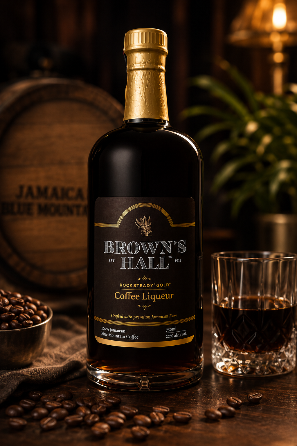 Brown's Hall Rocksteady Gold Coffee Liqueur